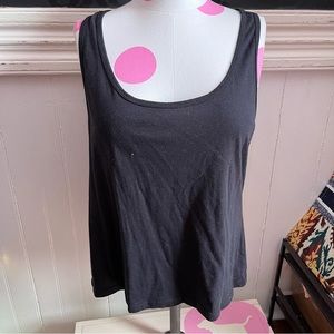 Black Volcom Skate Racerback Tank